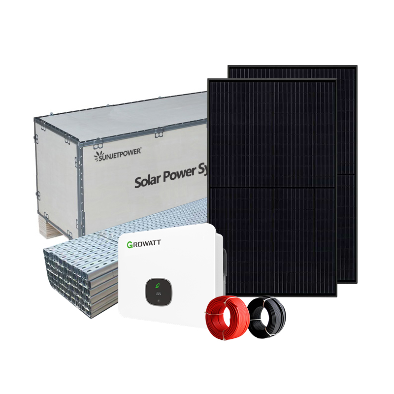 Sistema de energía solar con energía solar duradera en el sistema solar de rejilla para aplicaciones domésticas