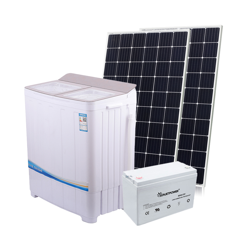 Lavadoras de tina gemelas de lavadora con energía solar de alta eficiencia de fábrica de China para lavandería